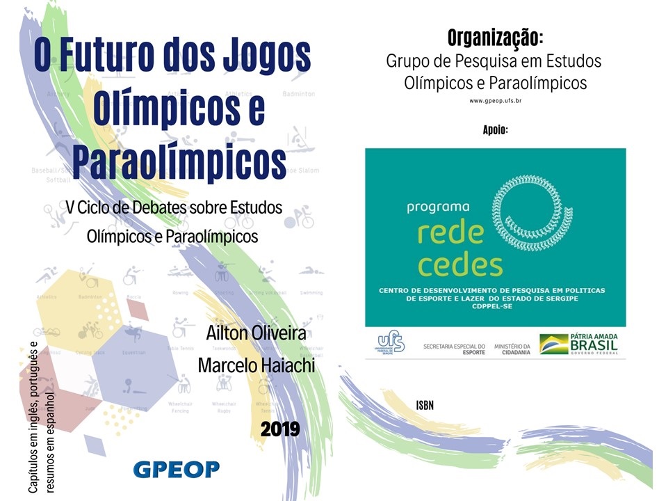 Capa do livro "O Futuro dos Jogos Olímpicos e Paraolímpicos".
